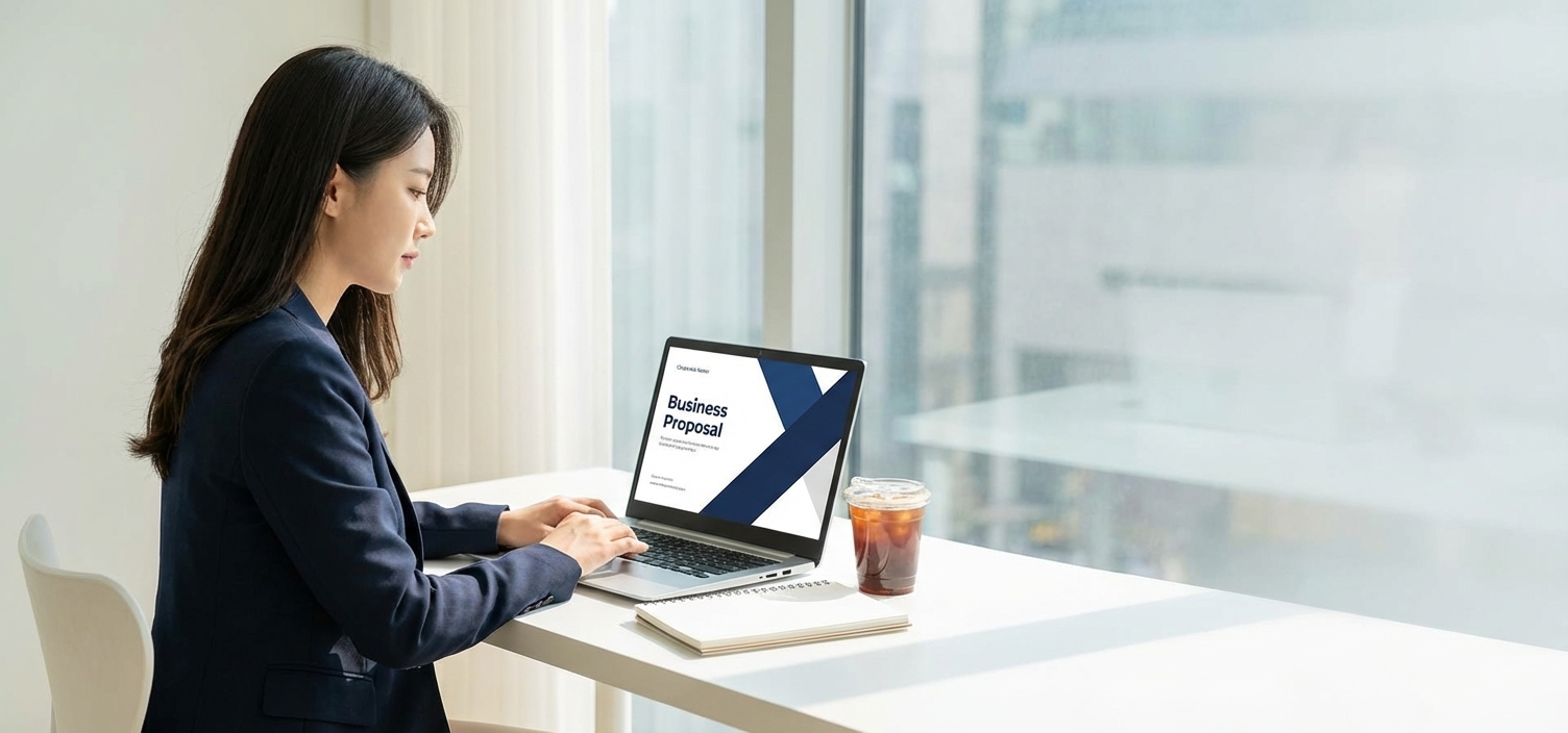 비즈니스 PPT 템플릿 무료 활용: 프로처럼 PPT 표지 디자인하는 6가지 방법