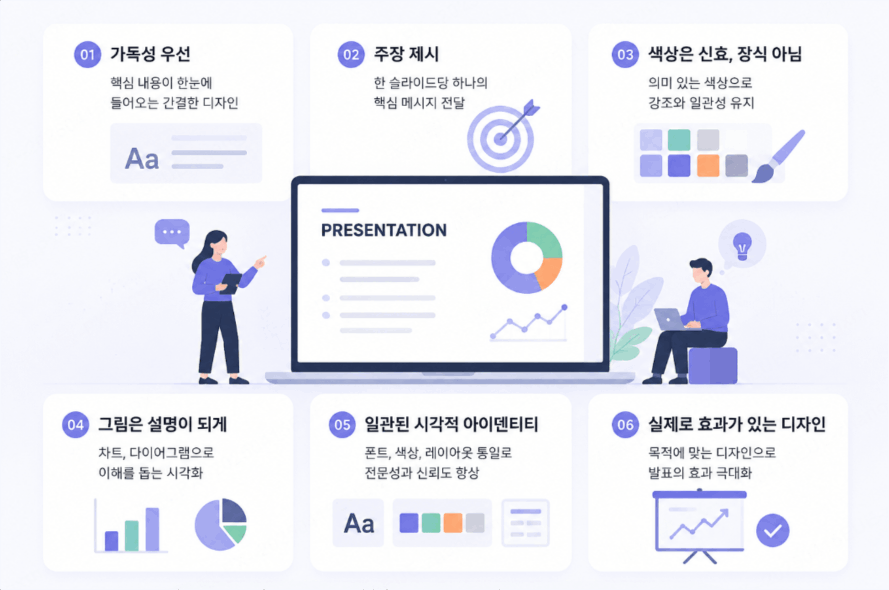 발표용 깔끔한 PPT 템플릿