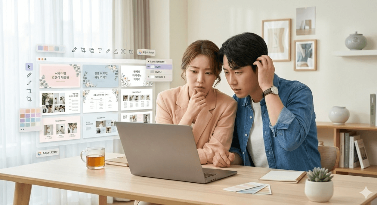 웨딩 PPT 템플릿 무료