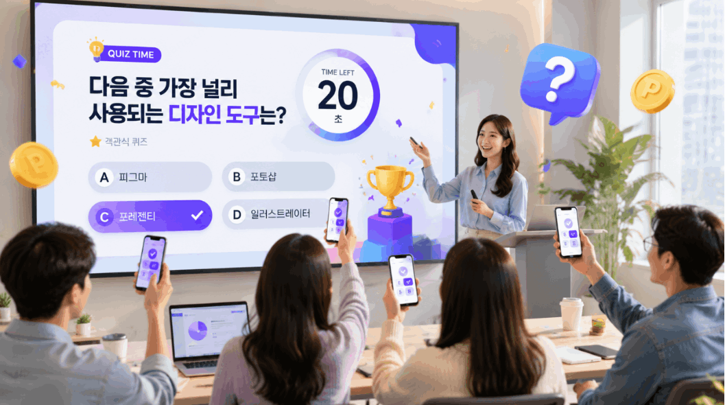 [최신] 퀴즈 PPT 템플릿 무료 활용 가이드