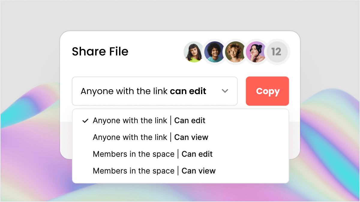 Safe Export & Sharing